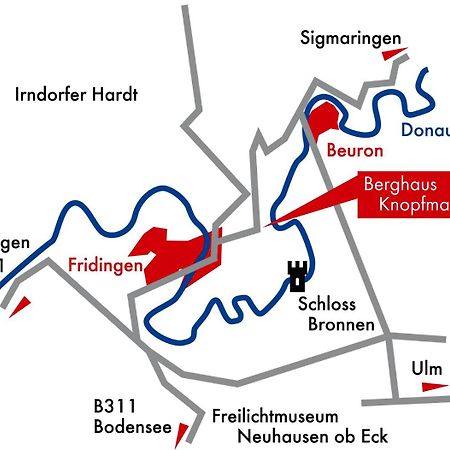 Berghaus Knopfmacher Fridingen an der Donau Buitenkant foto